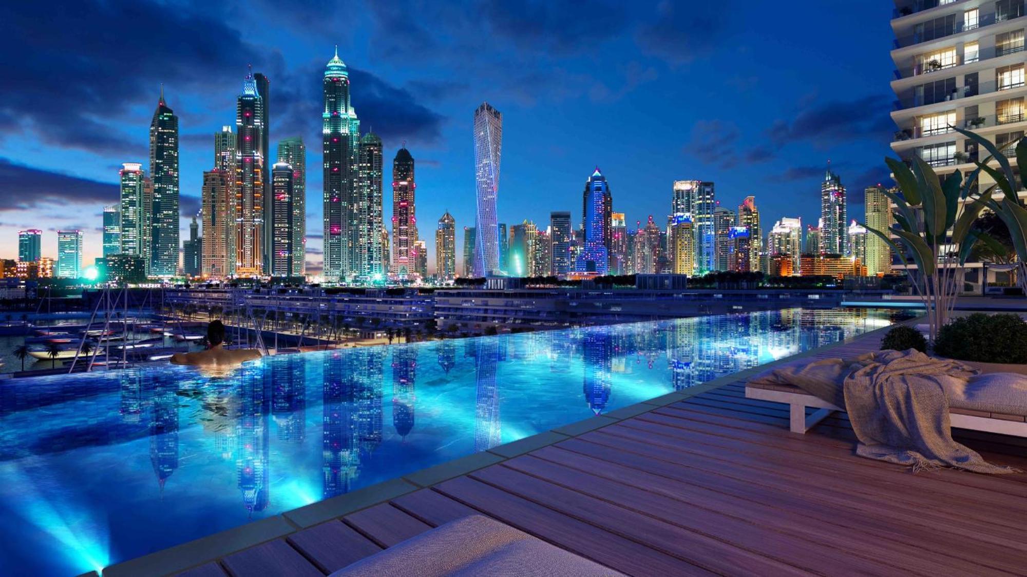 Lux Bnb I Sun Rise Bay I Palm & Sea View Apartment Dubai Exterior photo
